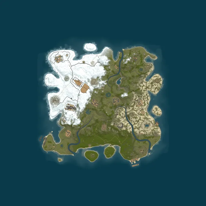 Map of Test Server