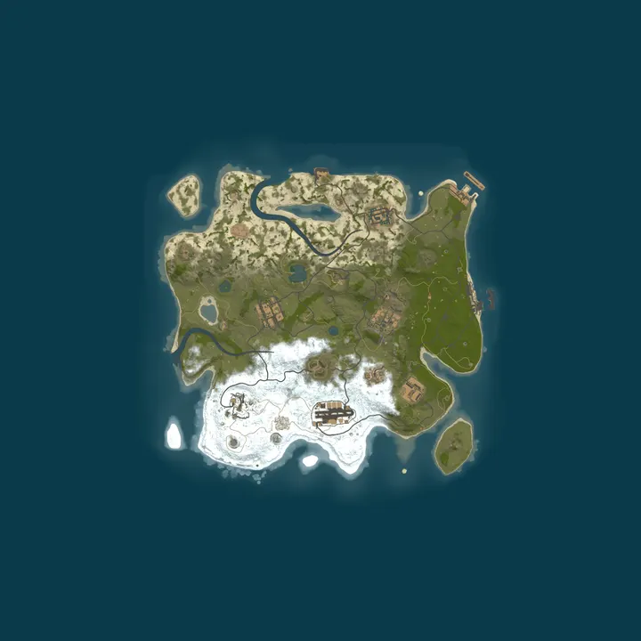 Map of Rusty Empire | 2X | Duos | Weekly
