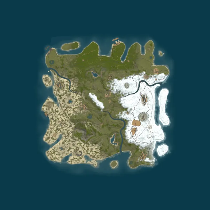 Map of 24HG No Mans Land 5x | Kits | Shop | No-BP | Weekly
