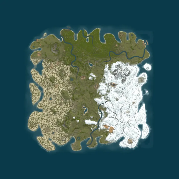 Map of BALTIC MINE TEST