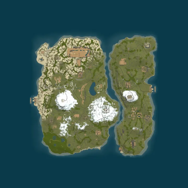 Map of Elycias Server