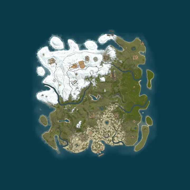 Map of Kuzbass x2 Classic| next wipe 16 октября