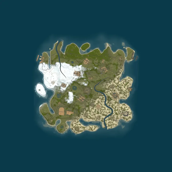 Map of RUST PVE [RU] staging