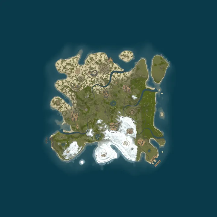 Map of #3 OMSK-Rust  Modded | X2 | Для новичков
