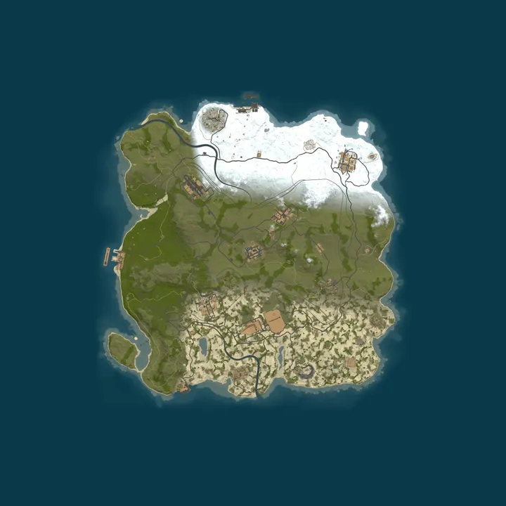 Map of [US] Spoonkid Rust - 2x Tues & Fri | Solo/Duo/Trio | Kits