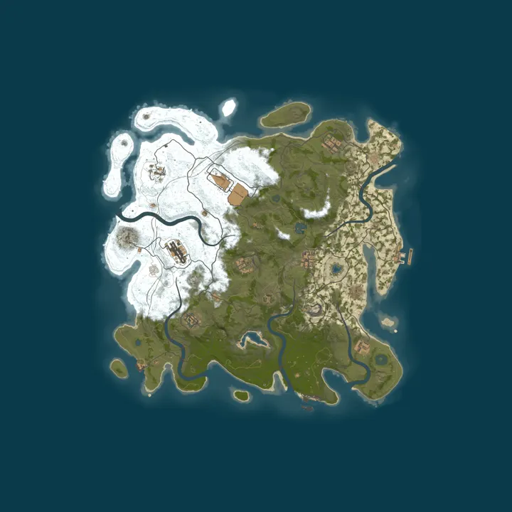 Map of [RU] RCVL_25Rus PVE/PVP Four