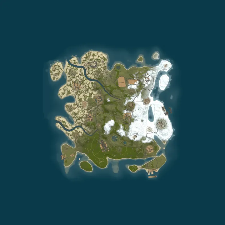 Map of FR Raze RUST | NO LIMIT | X20 | Weekly | Mymini | LOOT+